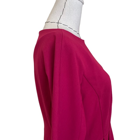 Classic Lafayette 148 New York Sheath Dress Pink sz Small - Picture 5 of 12